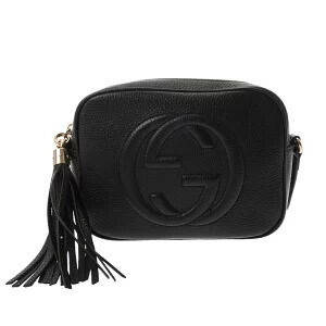 Gucci Soho Disco Bag Black Leather Shoulder